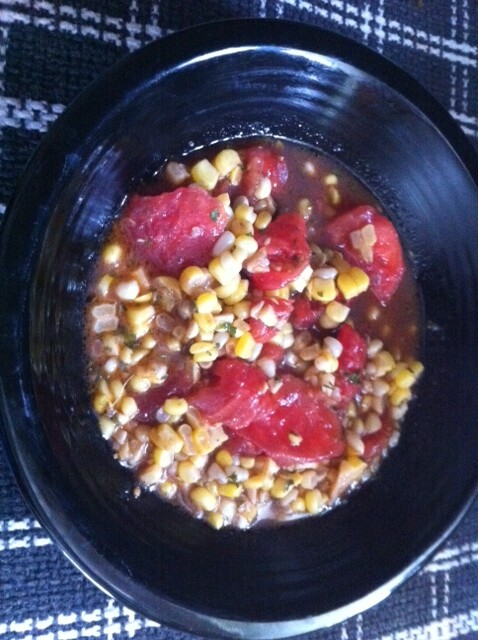 CORN and TOMATO SALAD Recipe