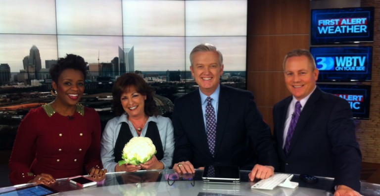 CBS / WBTV Cooking Segment – Cauliflower Rice Recipe