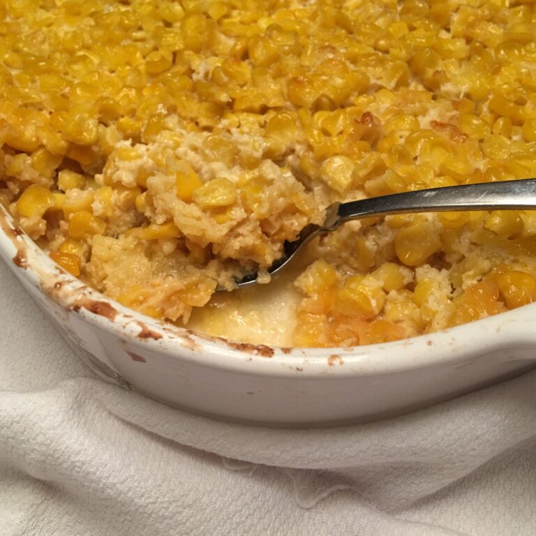 Traditional Corn Pudding Recipe