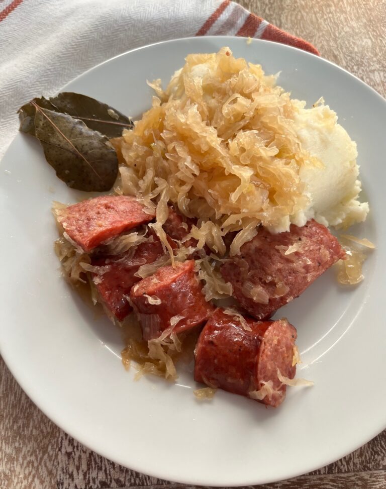 Kielbasa and Sauerkraut