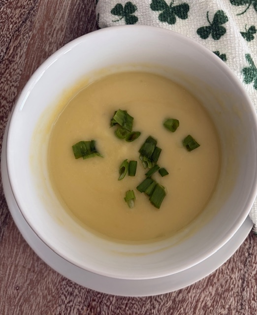 St. Patrick’s Day Potato Leek Soup